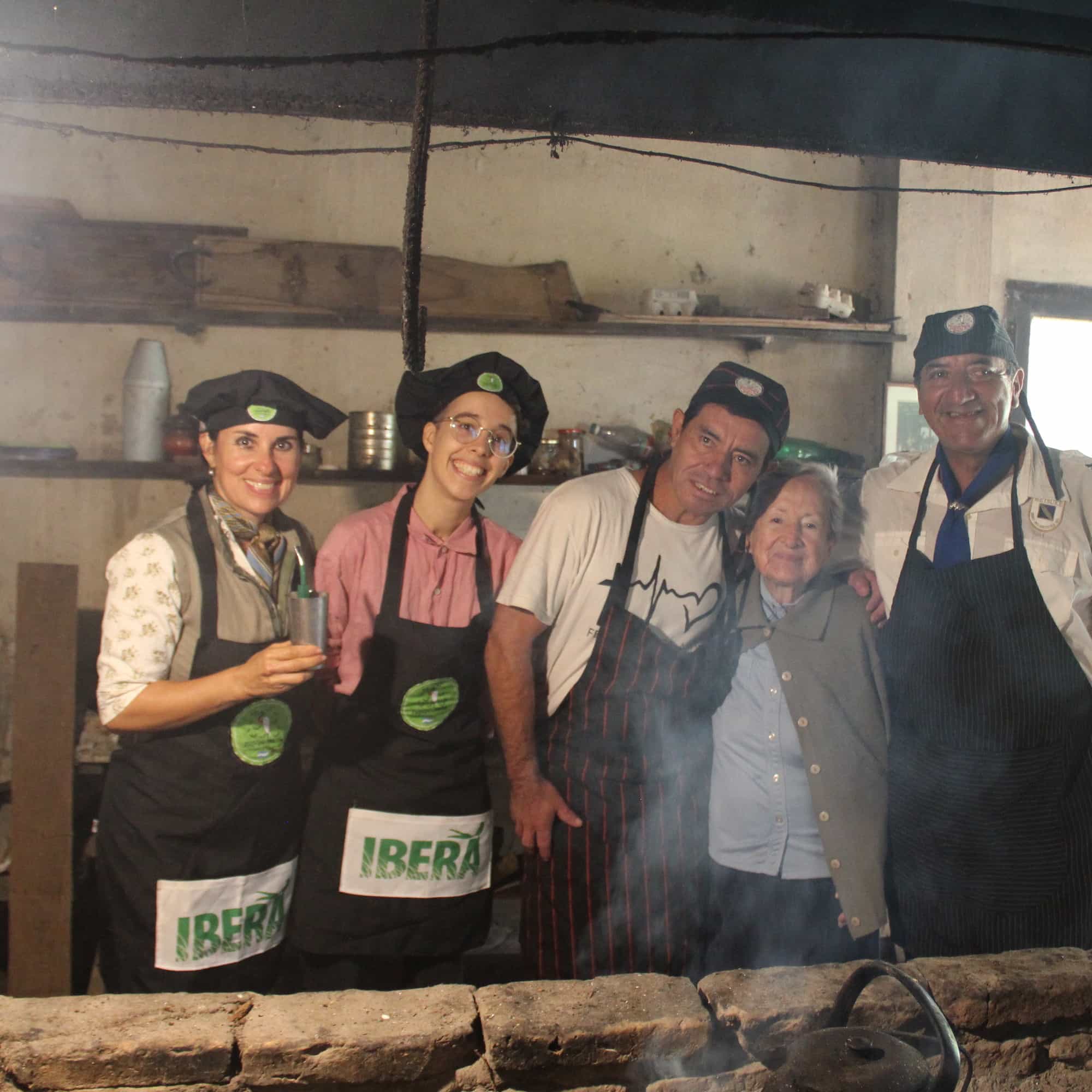 photo of a tourist with family and friends