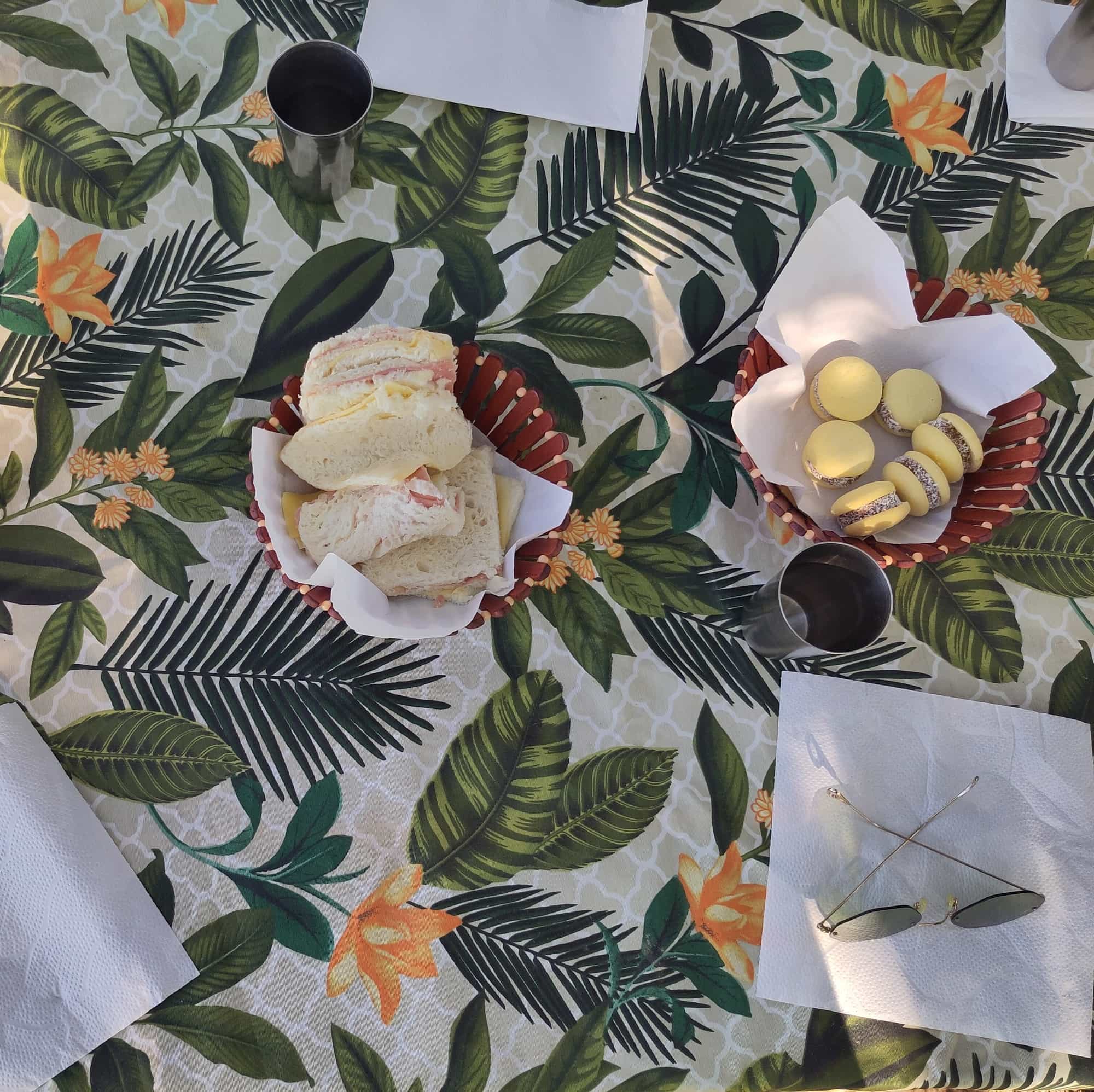 foto de una merienda