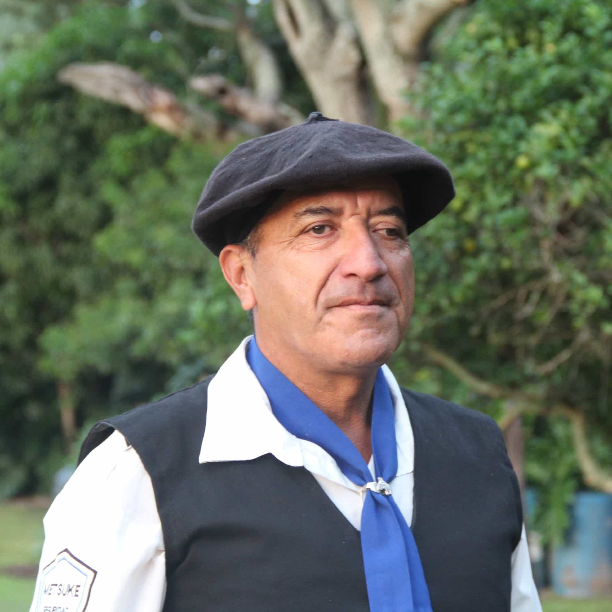 photo of Aurelio in traditional clothing